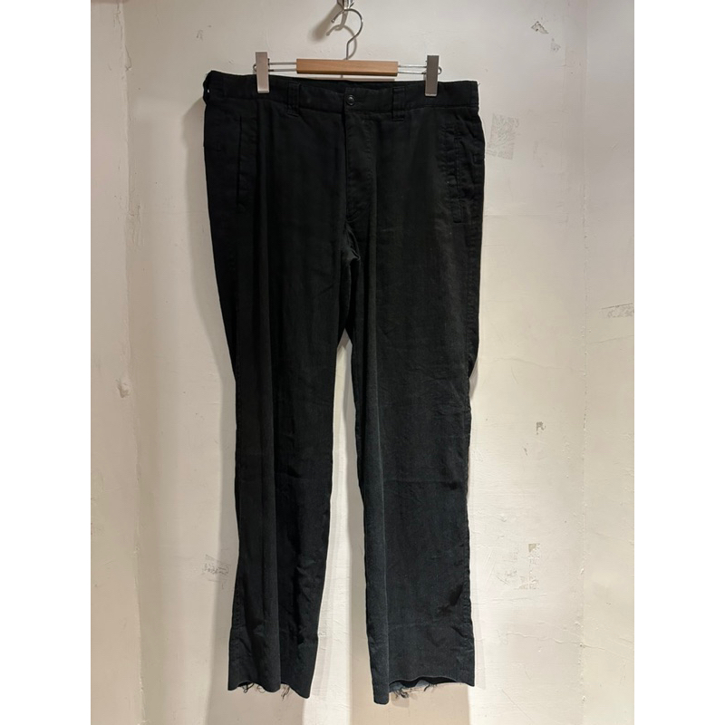 90～00’s GIORGIO ARMANI SLACKS (MADE IN ITALY) 義大利製黑色西裝褲