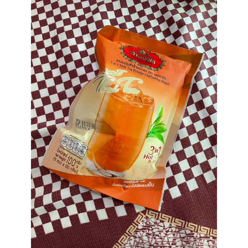 保證泰國買回～最低價  泰國手標泰式奶茶 手標三合一泰式奶茶 泰奶