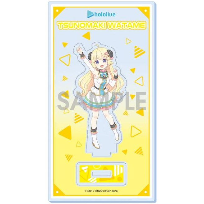 【WAT現貨】hololive 角卷綿芽壓克力立牌(幼女款) 日本全家限定 絕版品 蘿莉綿芽 ホロマート 第一彈