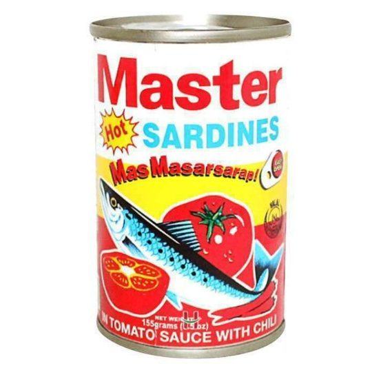 現貨🔥master sardines in tomato with chili pedas