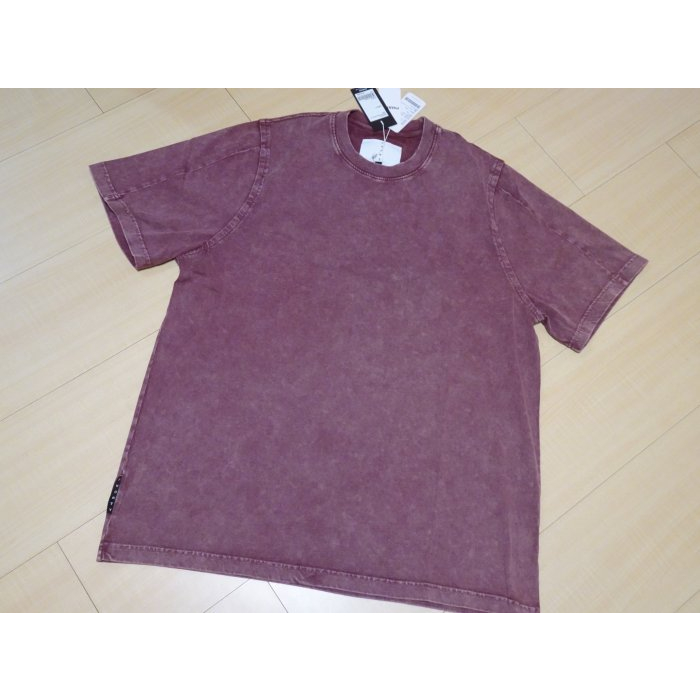 PHANTACI范特西BURGUNDY STONE WASHED TEE周杰倫石洗高磅數T恤PHO23SS-ST01RD