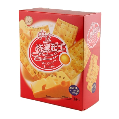 【東洋果子店】《台味》中立餅乾-特濃起士餅(160g) ．4710162000836．台灣製造