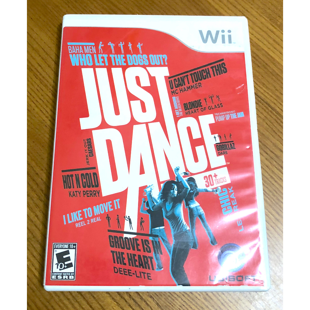 任天堂 Wii JUST DANCE 舞力全開 美規 遊戲片