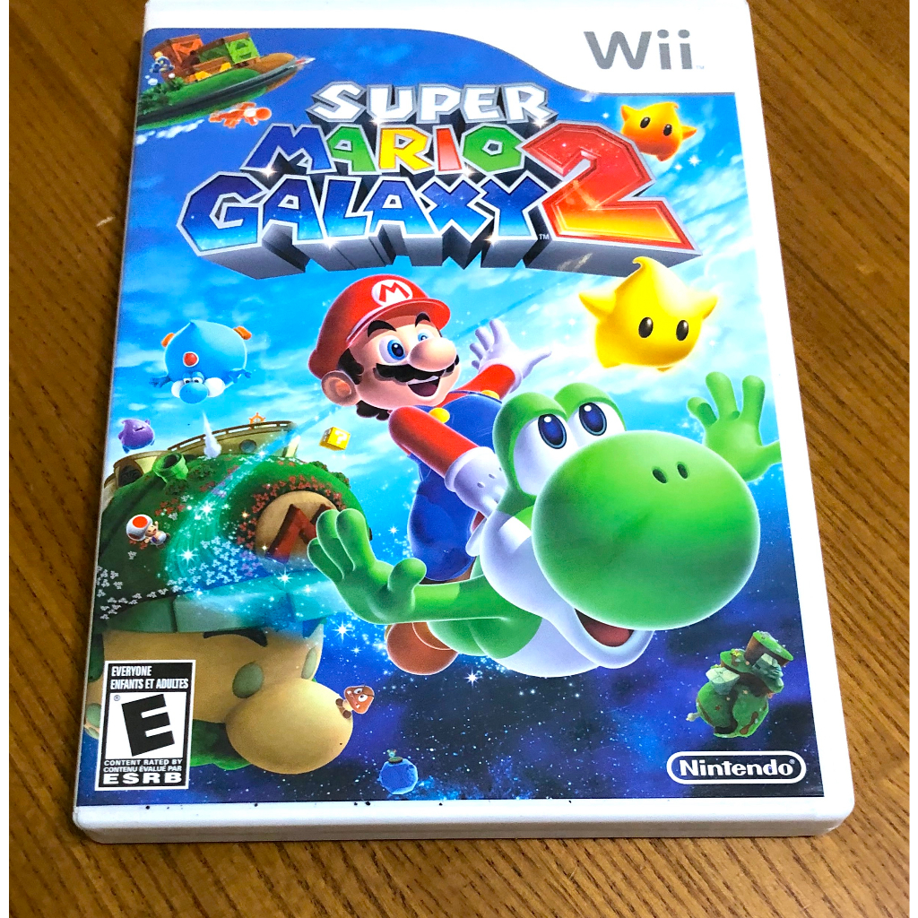 Wii 超級瑪莉歐銀河 2  SUPER MARIO GALAXY 2 美規  遊戲片