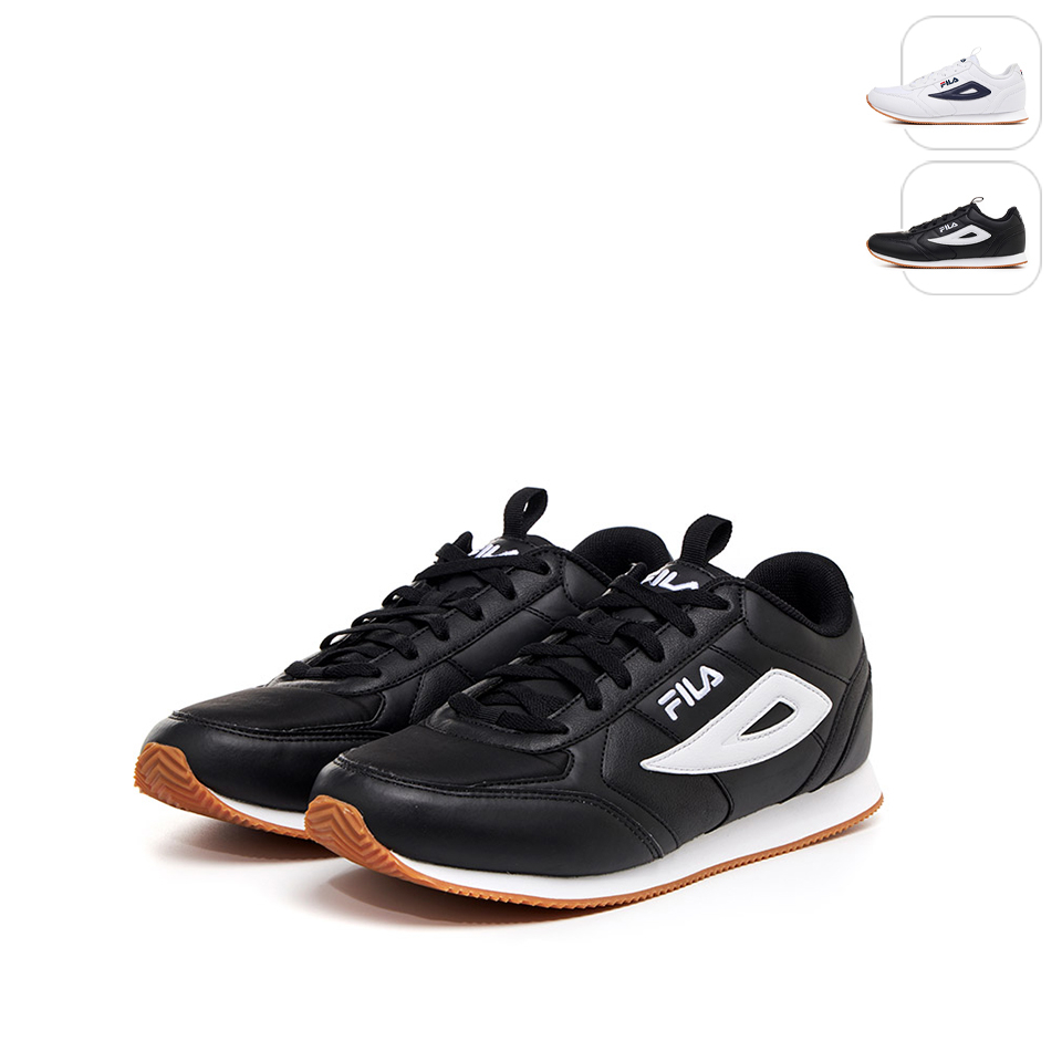 【FILA】男性 ZELLINI GUM 運動鞋-黑 1-C112X-022
