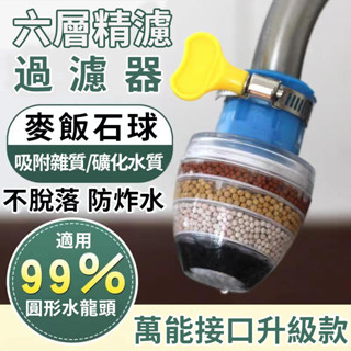 ⚡驚爆價⚡萬能介面水龍頭過濾器防濺花灑淨水器廚房家用自來水淨水節水通用過濾器 濾水器 濾水頭 淨水器前置過濾器除氯過濾器