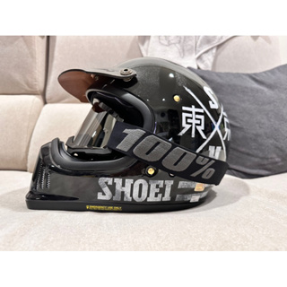 Shoei EX-Zero 東京彩繪 限量帽 復古 山車帽 含帽簷及風鏡