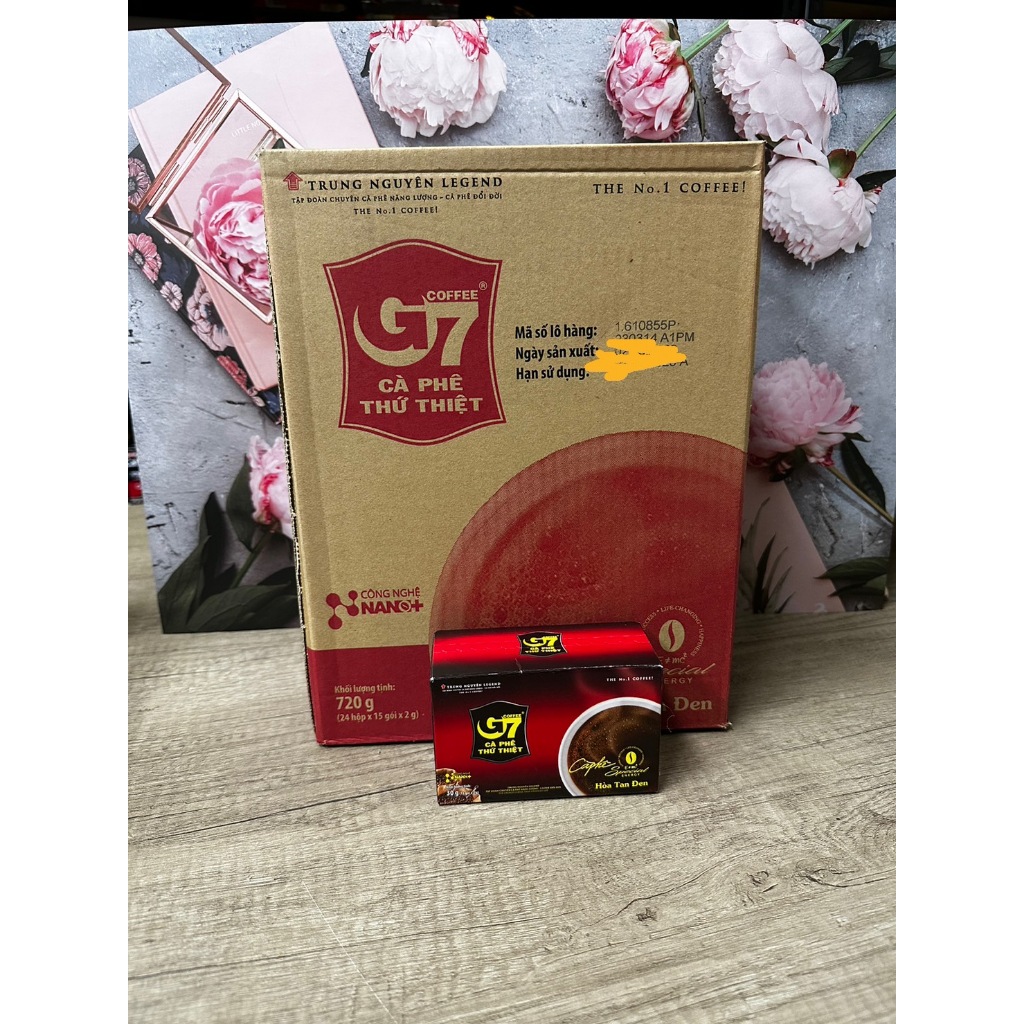 ~YQI~越南🇻🇳《G7黑咖啡》$整箱購$