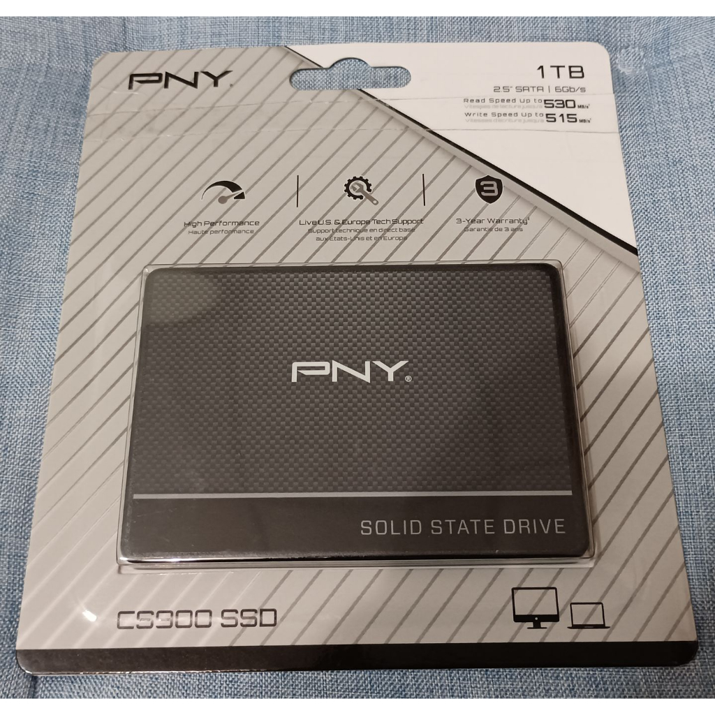 必恩威 PNY CS900 1TB 2.5吋 SATA III 固態硬碟