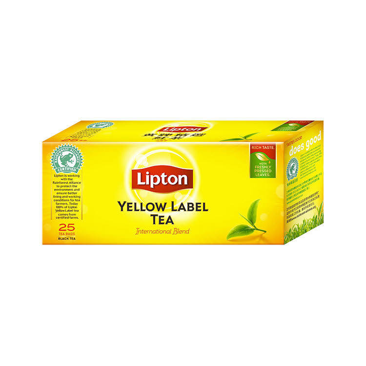 印尼 lipton 立頓 黃牌 紅茶包 25 tea bags 紅茶 茶包 black tea