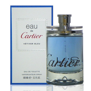 Cartier Eau De Cartier Vetiver Bleu 藍色香根草淡香水 100ml 無外盒