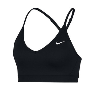 NIKE 運動內衣 訓練 健身 瑜珈 可拆胸墊 輕度支撐 黑 內衣