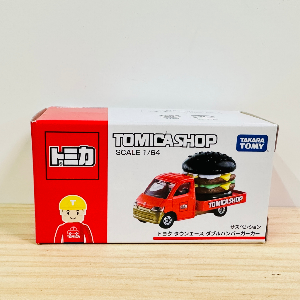 日本 Tomica Shop 多美專賣店 2016年黑色漢堡貨車