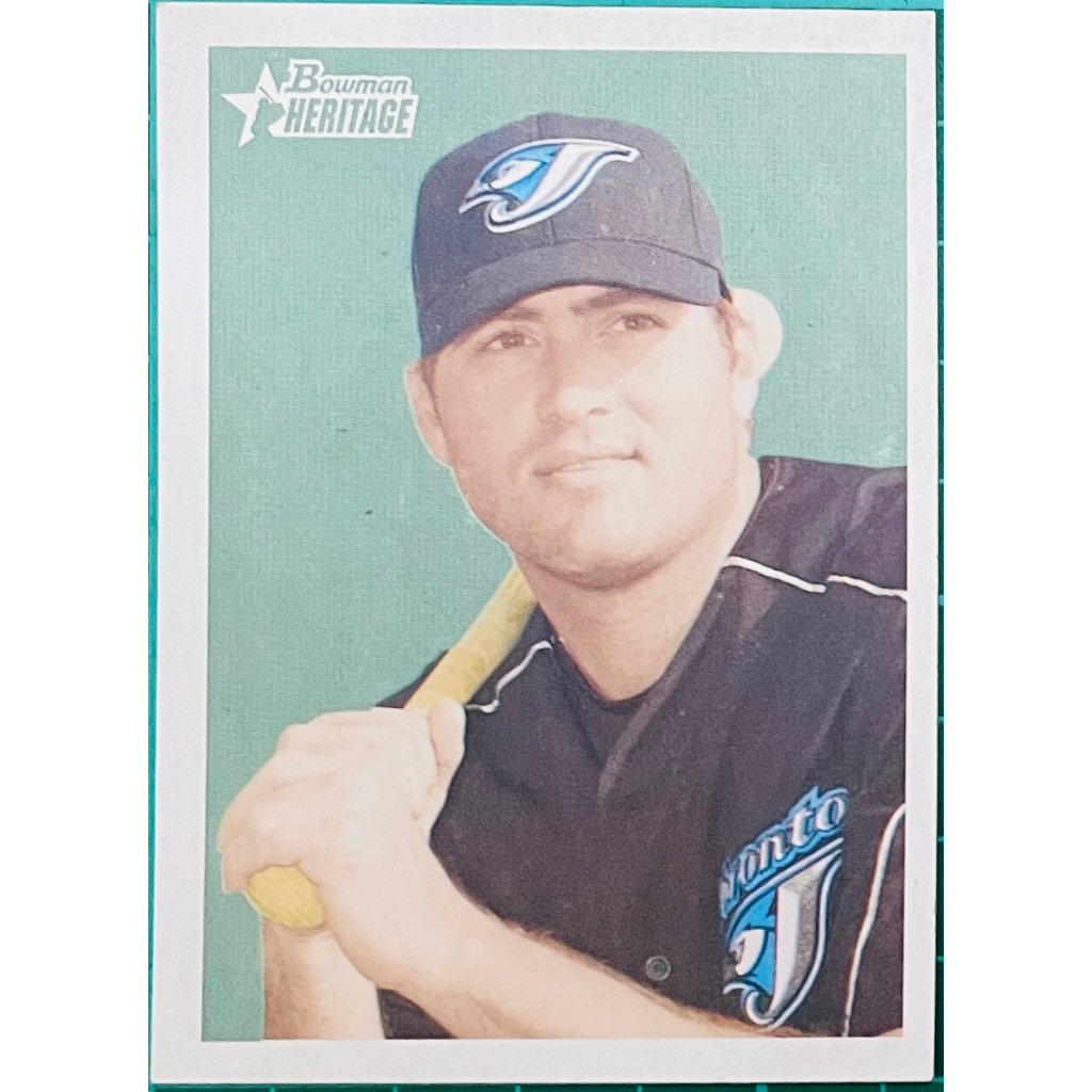 TROY GLAUS 美國職棒 大聯盟 MLB 2006 TOPPS HERITAGE #8 藍鳥隊 棒球卡