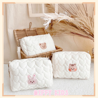 💗MIFFY臺灣現貨當日出貨ins韓系刺繡卡通圖案多功能媽咪包 手拿包推車包嬰兒包寶寶配件 收納包尿布包外出包 媽咪包