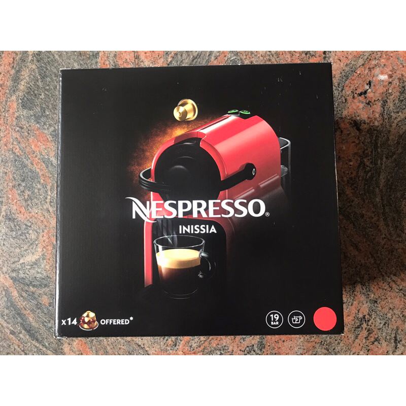 雀巢Nespresso inissia C40蒸氣壓力膠囊咖啡機
