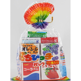 丸川製菓 水果口香糖 日本零食 ちびっ子 11入包裝