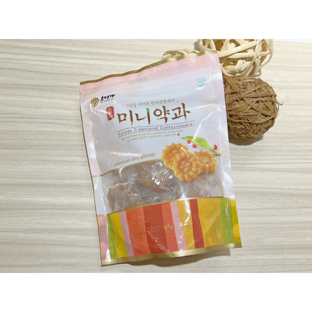 韓國傳統點心 蜂蜜藥果 迷你藥果 180g