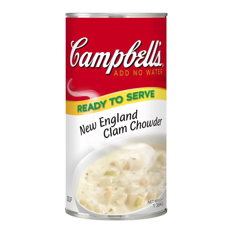 【COSTCO】Campbell's 金寶 新英倫蛤蜊濃湯 1.36kg