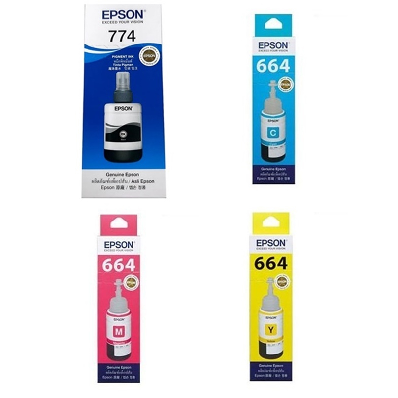 EPSON T7741+T6642+T6643+T6644原廠盒裝墨水4色組
