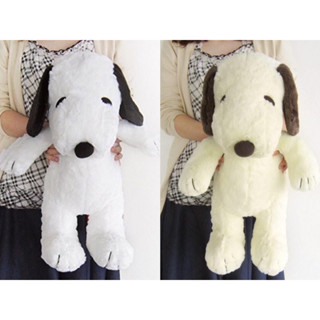 現貨！日本正版 2015 Peanuts Snoopy 史努比 絨毛娃娃 玩偶 抱枕 L 公仔 摩卡色 靠墊