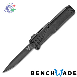 Benchmade Phaeton AUTO OTF 黑平刃自動折刀 / 4600DLC