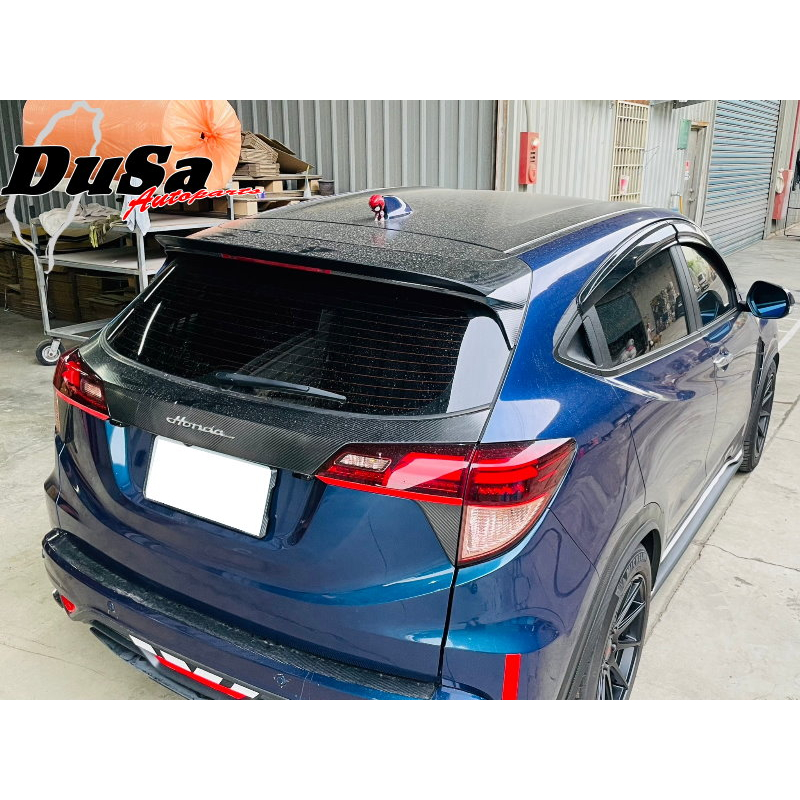 《DUSA》喜美 Honda HRV HR-V 五門 PDL HPDL 尾翼 後擾流 PUF軟性材質全新素材未烤漆