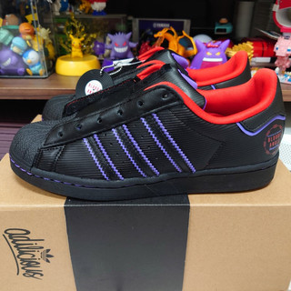 【小八】adidas x Bloody Angle SST Superstar Laceless 黑 FZ6568