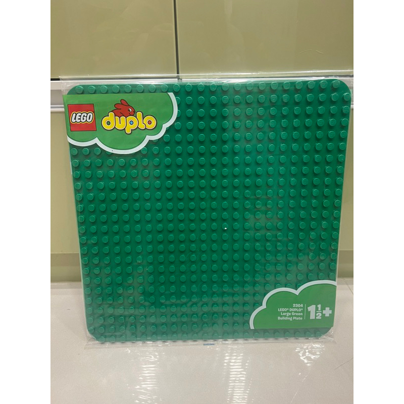 全新樂高LEGO 2304 綠色大底板 Large Building Plate DUPLO 得寶