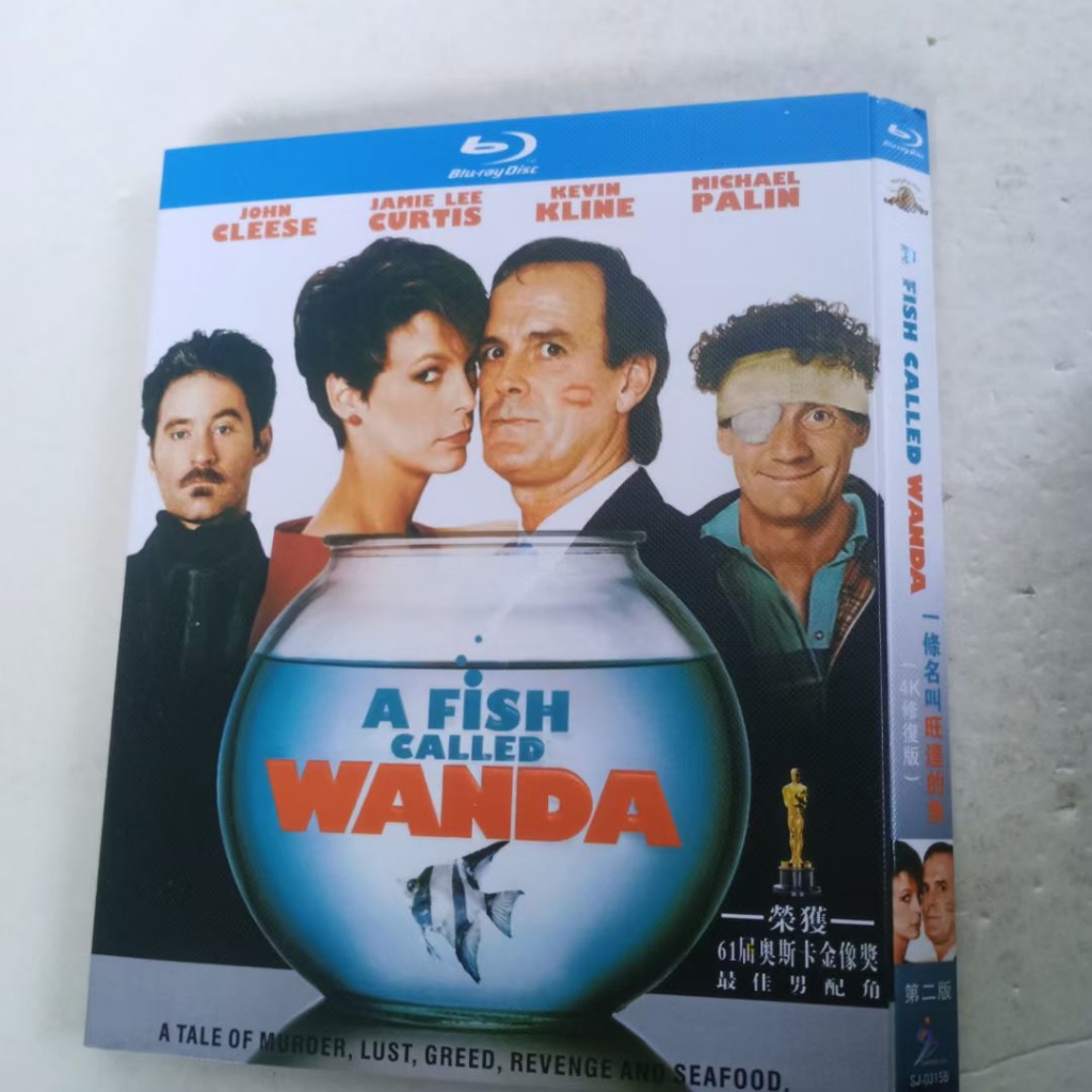 BD（歐美）電影 一條叫旺達的魚 (1988) 笨賊一籮筐(台) 1080P畫質 英語國語發音 繁體中文字幕