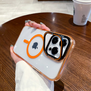 透明磁吸 i15 i16 隱形支架手機殼 防摔保護殼 適用 iPhone 16 15 14 13 pro max