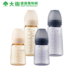 Mother K 精粹極簡PPSU奶瓶 180ml/280ml 晨曦白/夜幕藍 四款可選 大樹