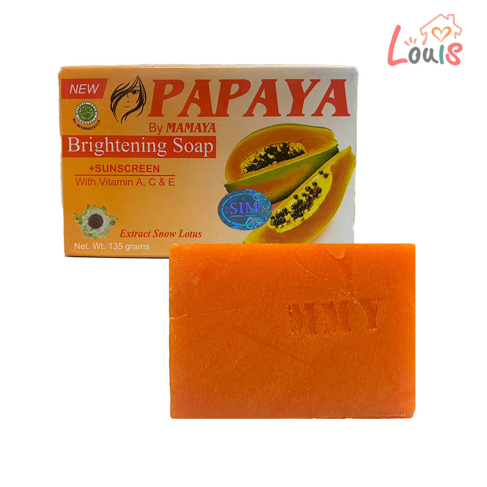 印尼 木瓜香皂 NEW RDL PAPAYA SOAP木瓜酵素皂 木瓜亮白洗面皂 洗顏皂 身體皂 木瓜肥皂
