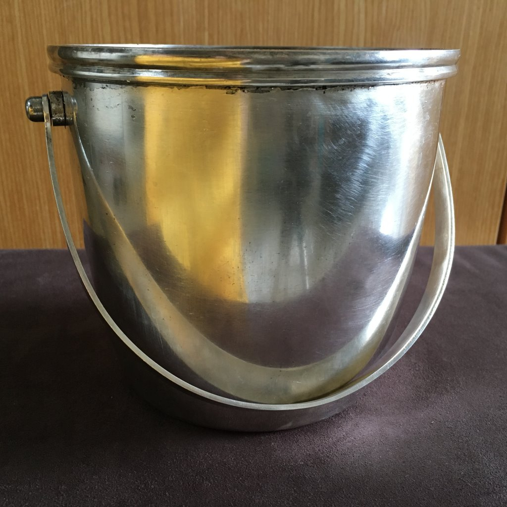 Christofle Silverware 克里斯托夫銀器 昆庭 鍍銀 冰桶（使用過）品項較差