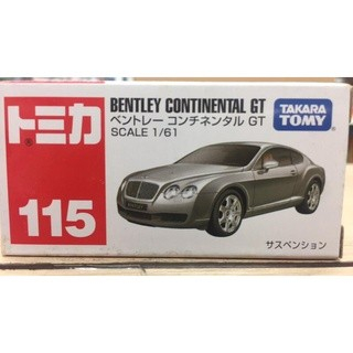 【合川玩具 】現貨 TOMICA 多美小汽車NO.115 賓利 BENTLEY CONTINENTAL GT