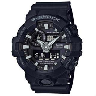 G-SHOCK創新突破金屬感搶眼視覺休閒錶(GA-700-1BDR)