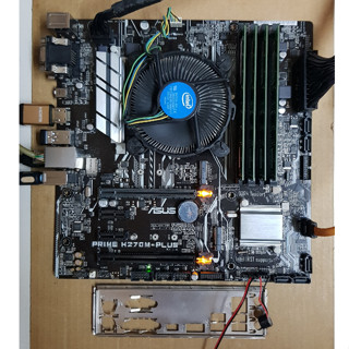 ASUS 華碩 PRIME H270M-PLUS 主機板 1151腳位 附擋板 H270