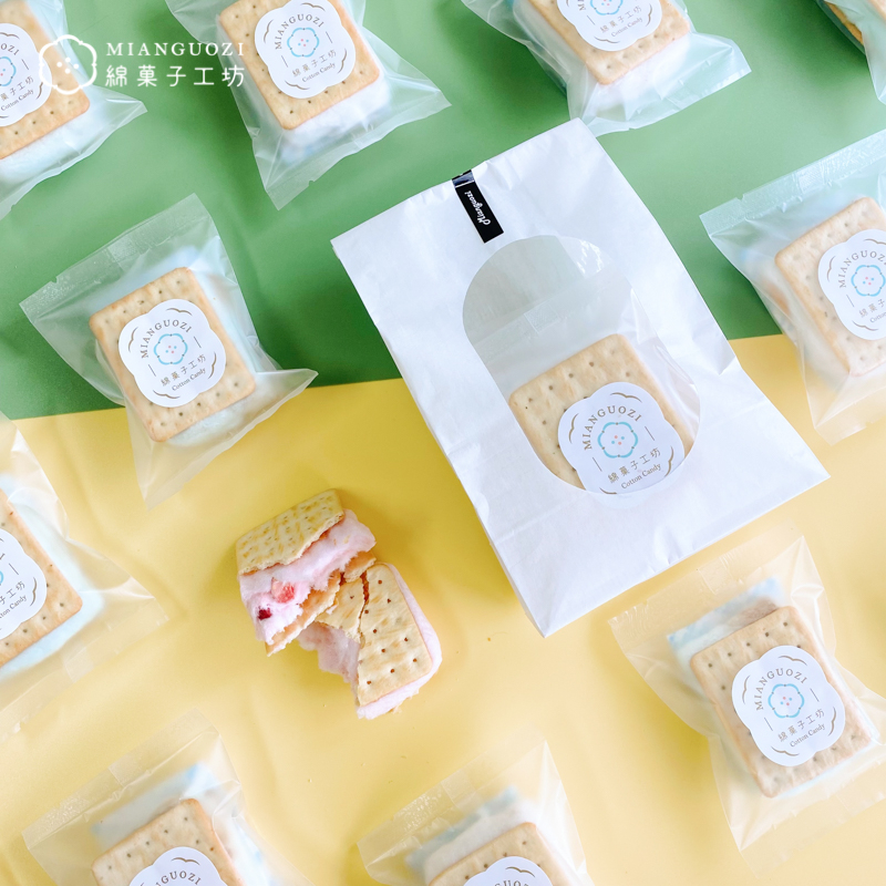 綿菓子工坊 | 棉花糖夾心餅乾組 - 經典口味（3入/包）