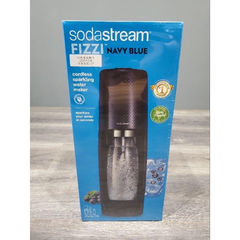 Sodastream Fizzi Navy Blue 全新 氣泡水機