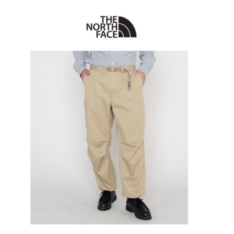 THE NORTH FACE 🇯🇵TNF Chino Cargo Pocket 長褲 工作褲 潮流 寬鬆 北面 紫標