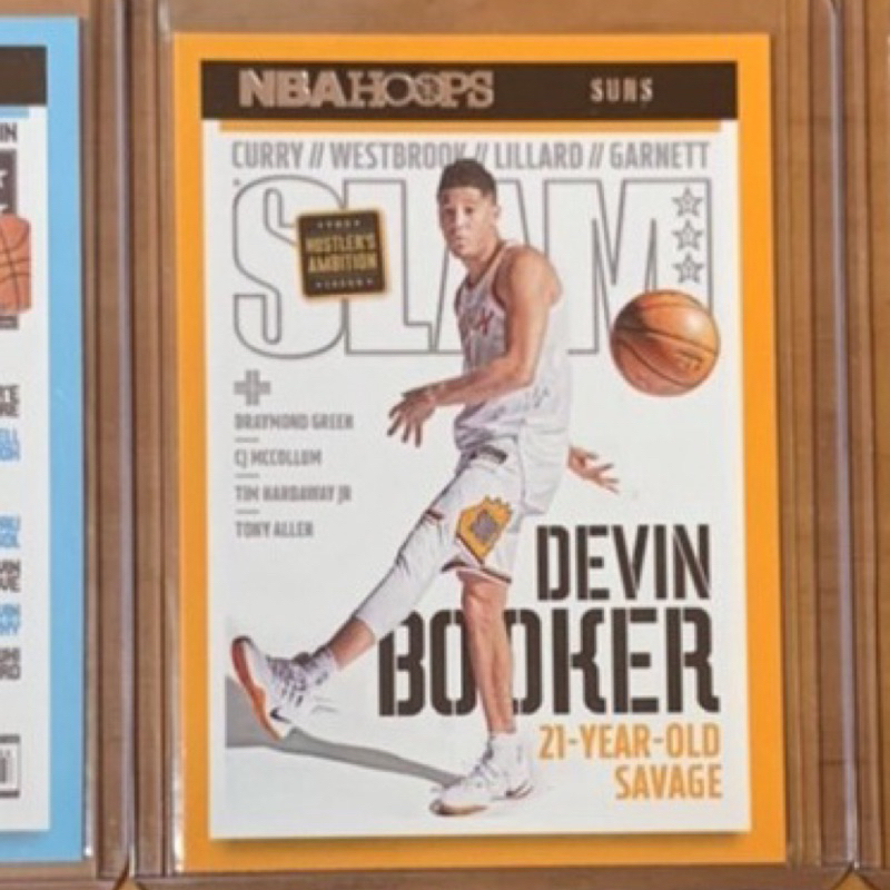 2020-21 Devin Booker Slam RC NBA 球員卡 福袋 特卡 新人 簽名 球衣 限量