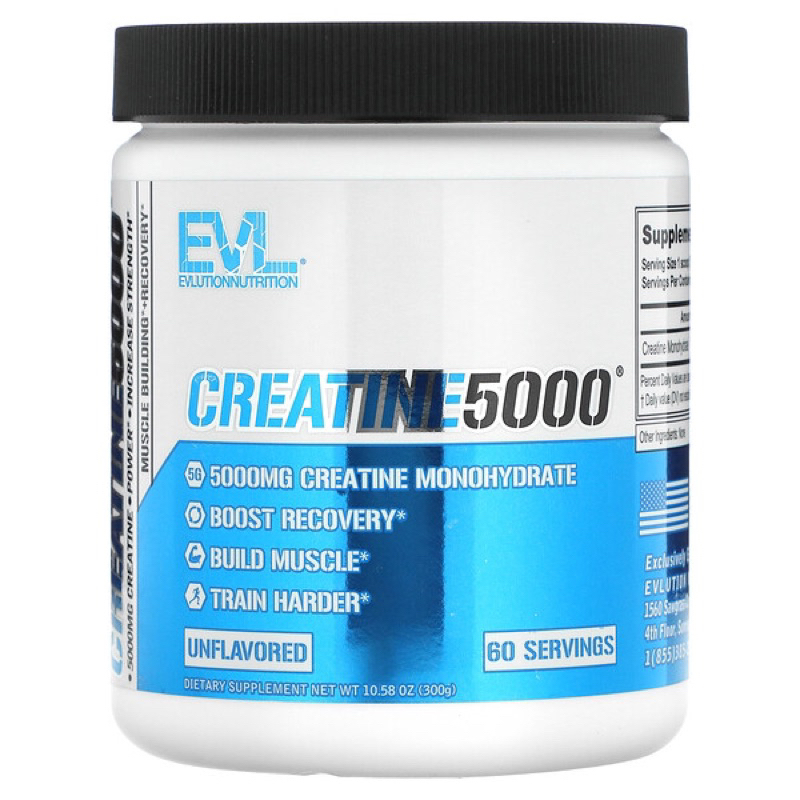 EVLution Nutrition CREATINE5000肌酸