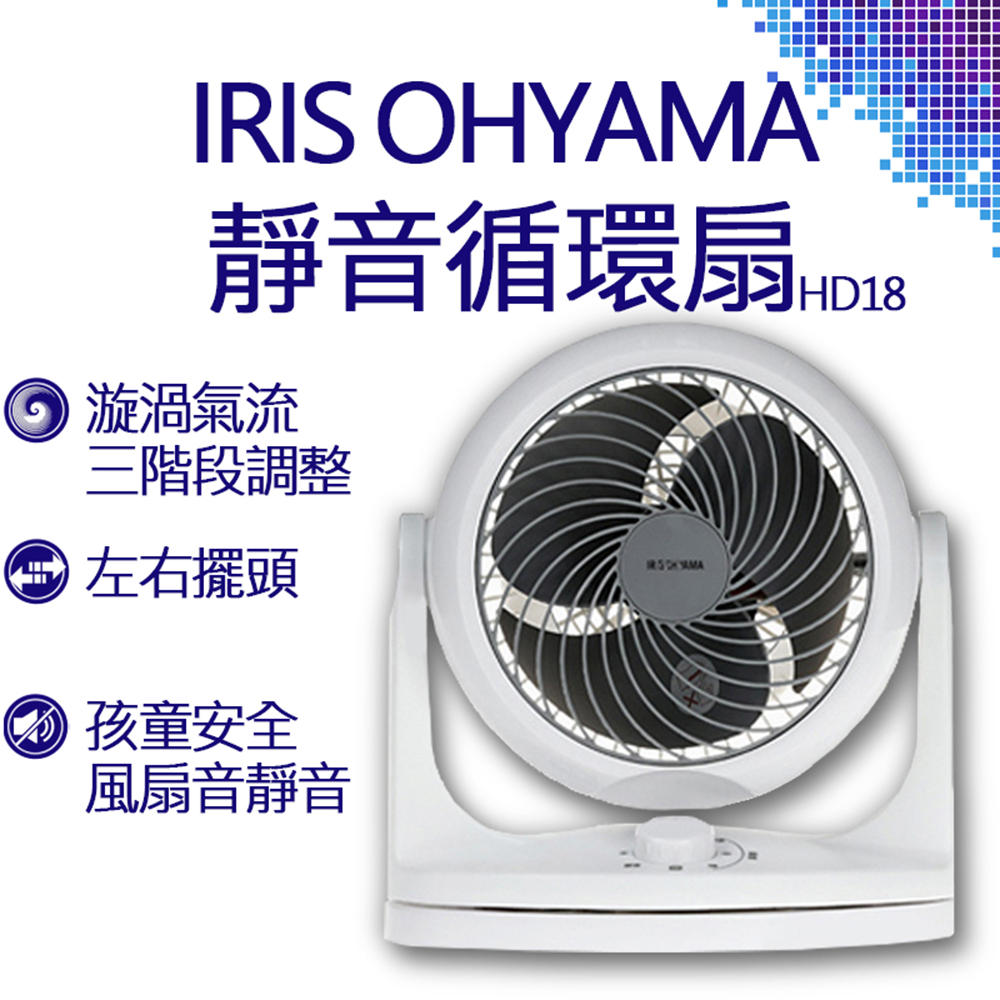 【超取免運】 IRIS OHYAMA 空氣循環扇 白 PCF-HD18W  HD18 循環扇 風扇 原廠公司貨 日本原廠