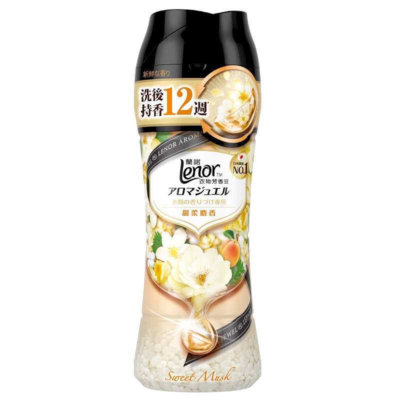 蘭諾衣物芳香豆甜柔麝香[箱購]520ml x 6瓶/箱【家樂福】