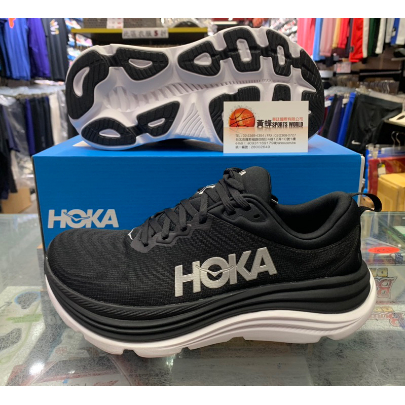 免運 黃蜂體育 HOKA 男女 寬楦 慢跑鞋 Gaviota 5 HO1134234BWHT HO1134270BWHT