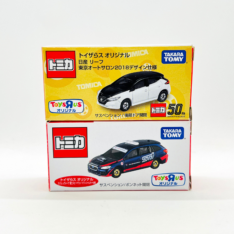 【現貨】TOMICA 玩具反斗城 限定 Subaru WRX STI LEVORG 富士 日產 NISSAN LEAF