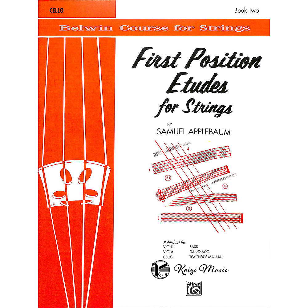 【凱翊︱AF】 Position String Builder 大提琴第一把位練習曲 BELWIN First Posi