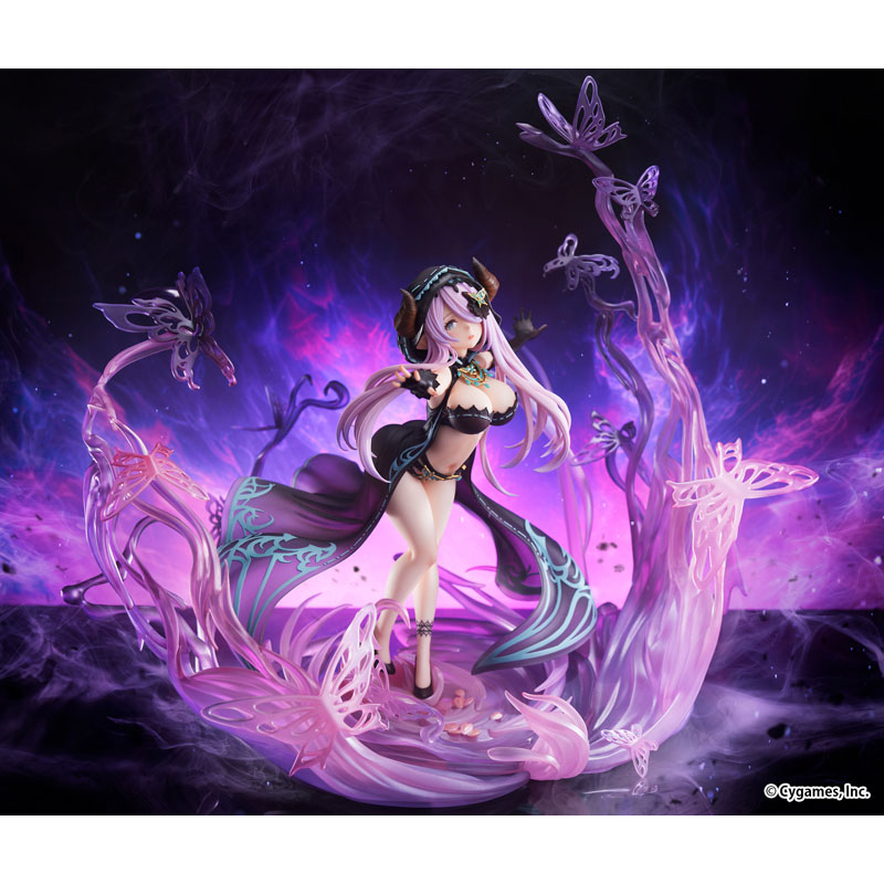 █Mine公仔█日版 碧藍幻想 AmiAmi x AniGift 娜魯梅亞 黑蝶夢幻衣 1/7 PVC 奶刀 D3096