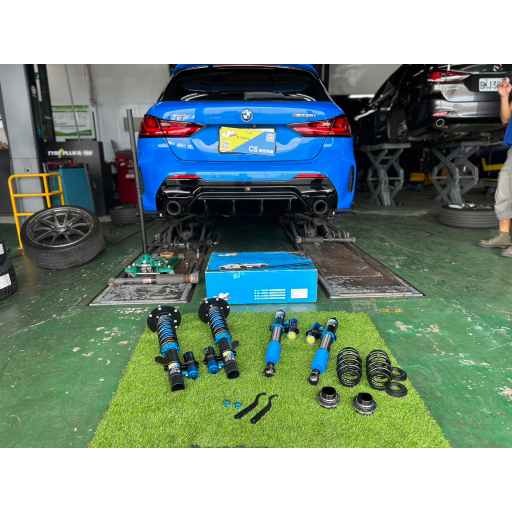 【JK RACING避震器】BMW F40 M135i 用 SS2 等級氮氣瓶 2-WAY 可調避震器 - 車宮車業