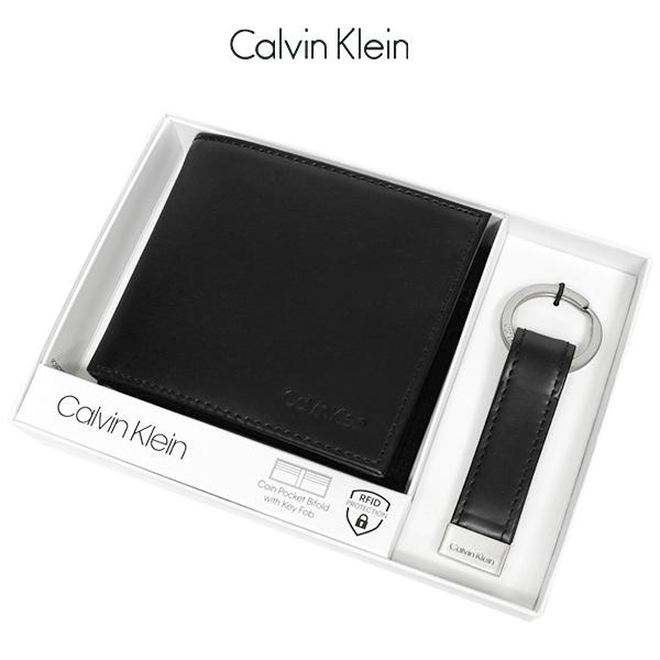 🔥【NTD】美國正品🇺🇸 Calvin Klein CK皮夾 短夾 真皮 男生 皮夾 男用 男士 錢包 皮包 鑰匙圈禮盒